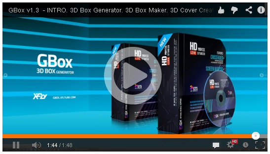 Promo Video 3D Box Generator GBox v1.3